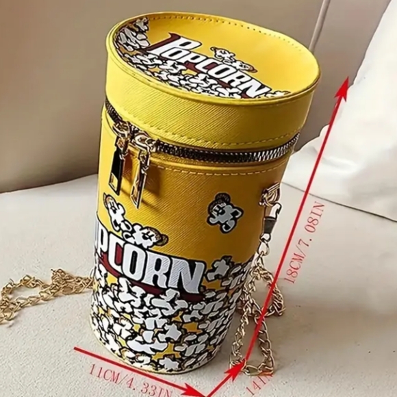 Popcorn clutch purse - Picture 9 of 9